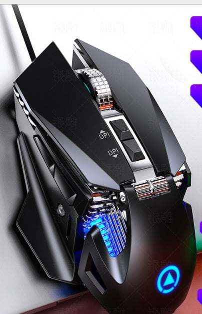 Silver Eagle G10 kabelgebundene Gaming-Maus mit 7 Tasten und 7200 dpi Auflösung