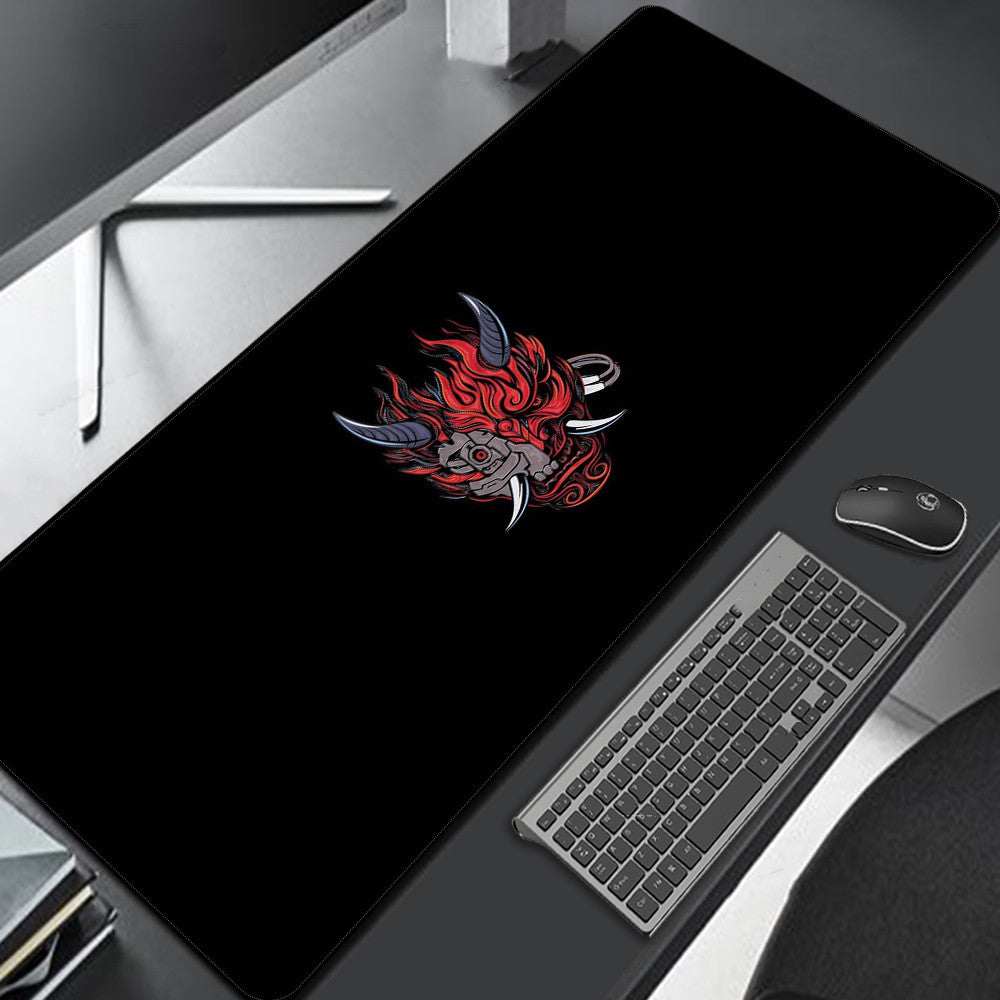 Erweitertes Mauspad aus Gummi und Stoff für mechanische Tastatur und Gaming Zubehör in modischem Design