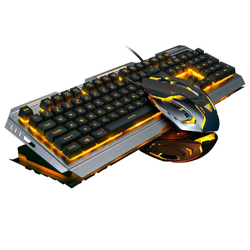 Wired Gaming Tastatur mit USB-Anschluss und Hintergrundbeleuchtung für Notebook und Desktop
