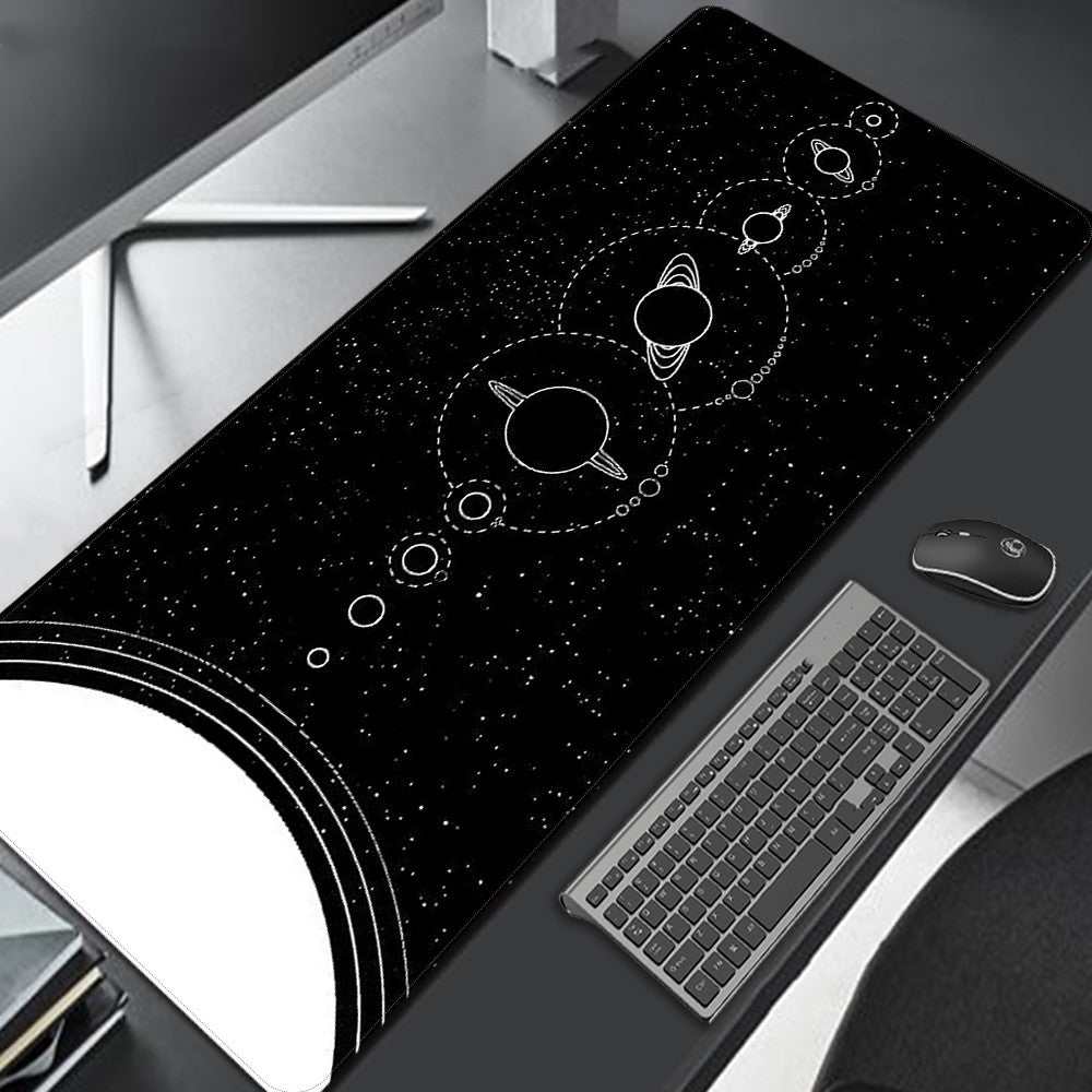 Erweitertes Mauspad für mechanische Tastatur aus Gummi und Stoff, modisches Gaming-Zubehör